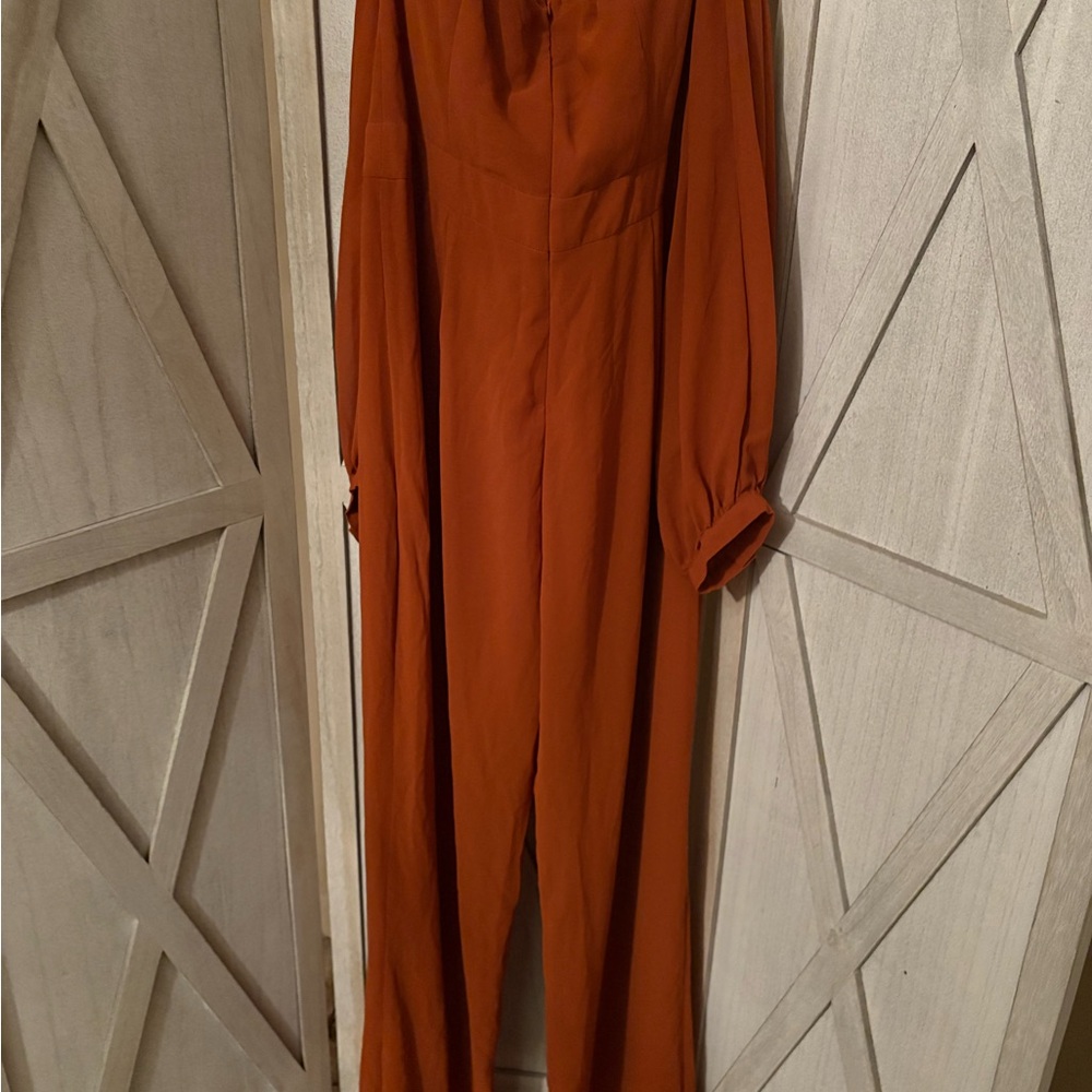 Fashion Nova Chic Orange Jumpsuit - Picture 5 of 6